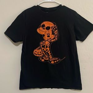 Halloween Disney Mickey Mouse Graphic Tee Shirt